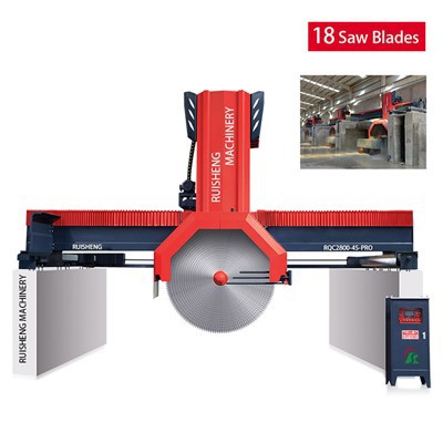 Macchina per il taglio di blocchi combinata di tipo Ruisheng Bridge-